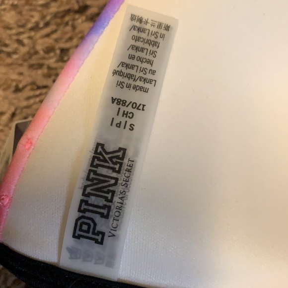 Pink/Victoria’s Secret bikini swim top NWT size S - Picture 4 of 5